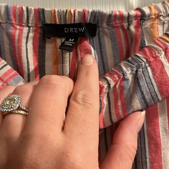 Anthropologie Drew Emerson Strapless Tulip Hem Jumpsuit M - Picture 8 of 10